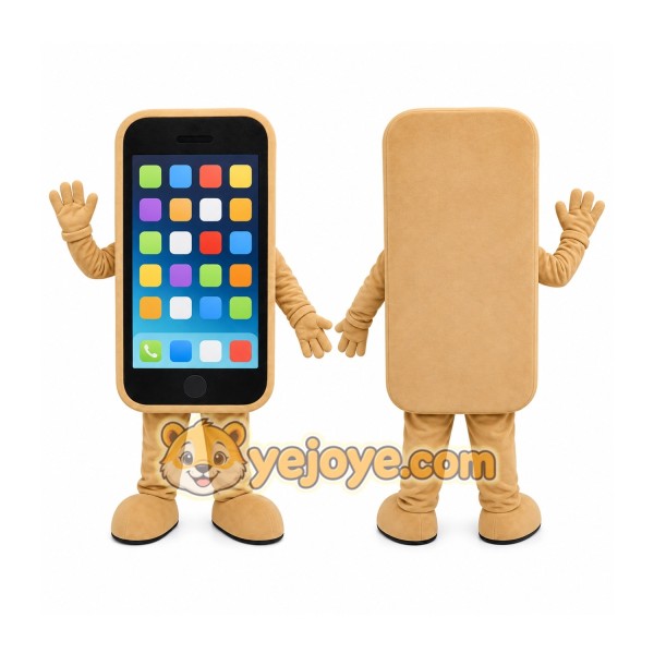 Phone Character Mascot Costume