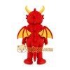 Red Dragon Mascot Costume Red Dragon Mascot Costume