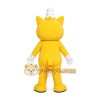 Yellow Cat Mascot Costume