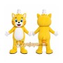Yellow Cat Mascot Costume