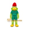 Green Rooster Mascot Costume
