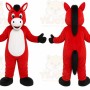 Red Fox Mascot Costume
