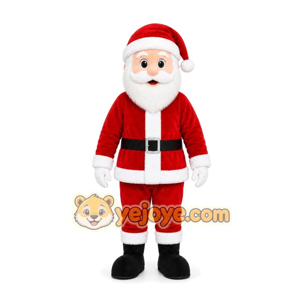 Santa Claus Mascot Costume Santa Claus Mascot Costume