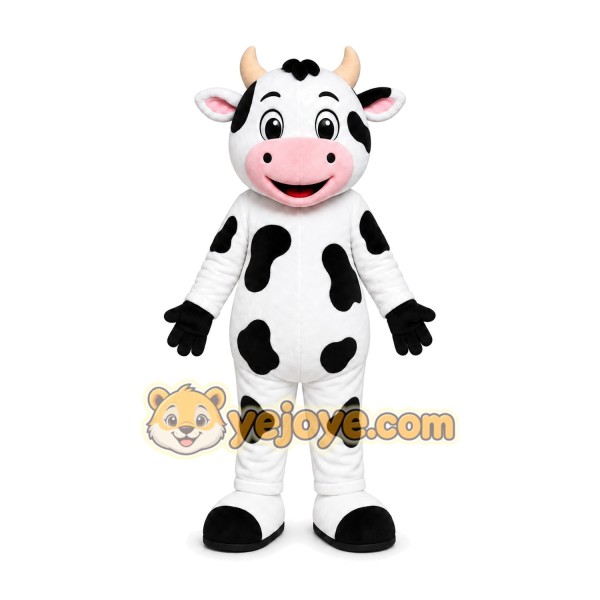 Spotted Cow Mascot Costume Spotted Cow Mascot Costume