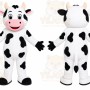 Spotted Cow Mascot Costume