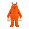 Orange Monster Mascot Costume Orange Monster Mascot Costume