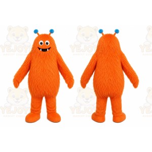 Orange Monster Mascot Costume