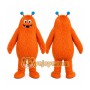 Orange Monster Mascot Costume