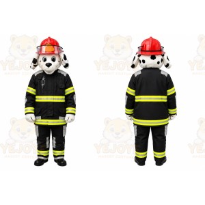 Firefighter Dog Mascot Costume