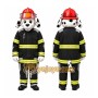 Firefighter Dog Mascot Costume