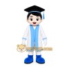 Graduate Boy Mascot Costume Graduate Boy Mascot Costume