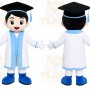 Graduate Boy Mascot Costume