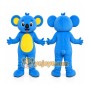 Blue Koala Mascot Costume