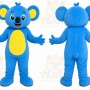 Blue Koala Mascot Costume