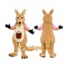 Tan Kangaroo Mascot Costume