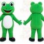 Green Frog Mascot Costume