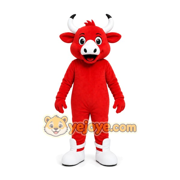 Red Bull Mascot Costume