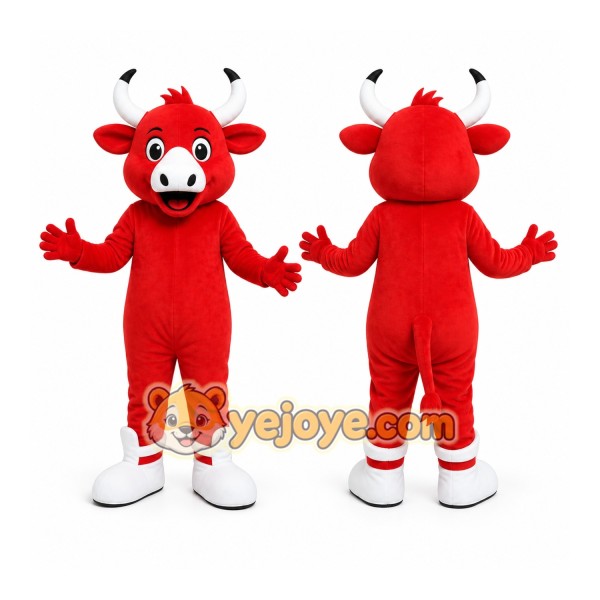 Red Bull Mascot Costume