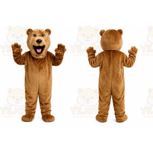 Brown Bear Mascot Costume