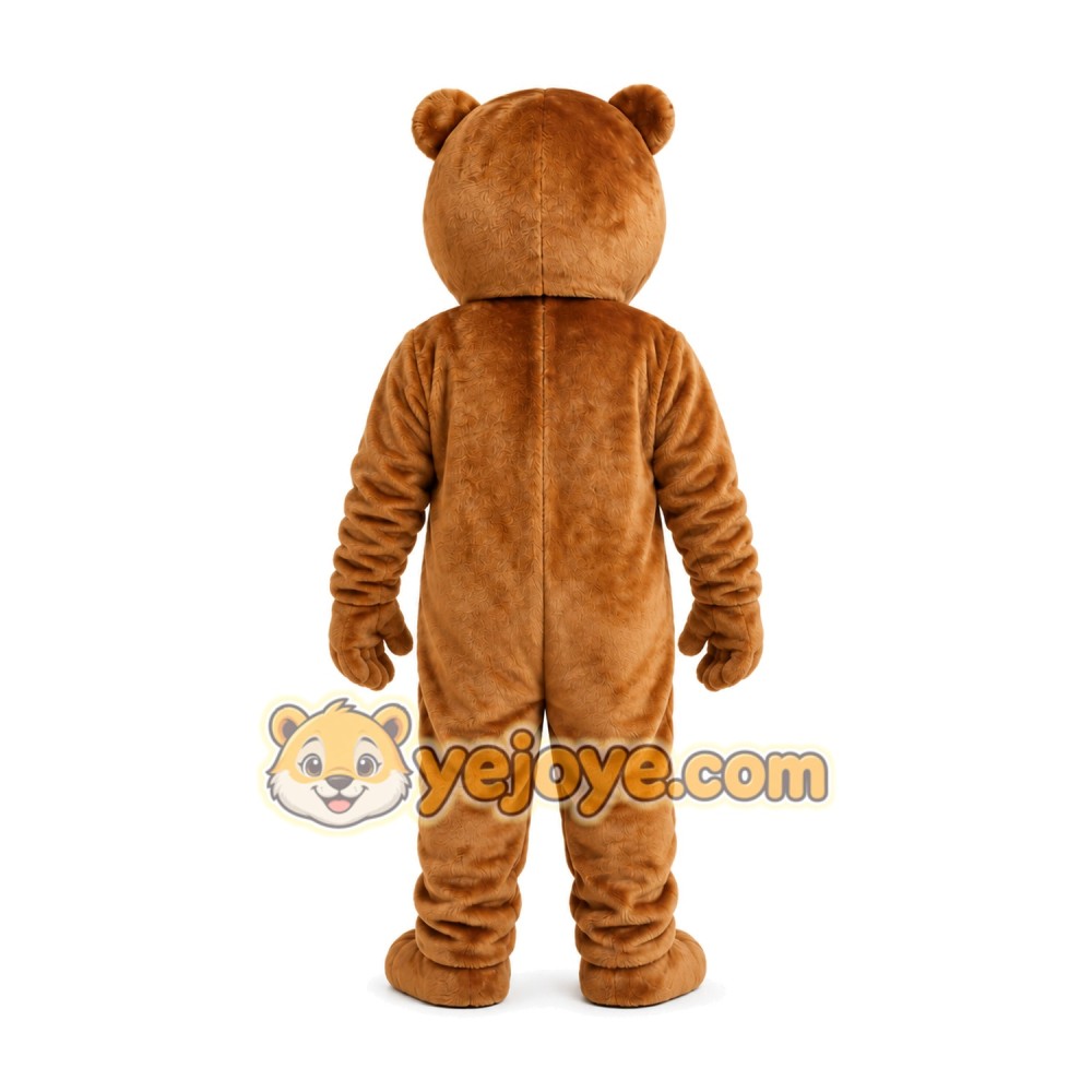 Brown Bear Mascot Costume Brown Bear Mascot Costume