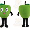 Green Apple Mascot Costume