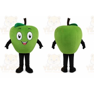 Green Apple Mascot Costume