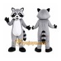 Gray Raccoon Mascot Costume