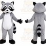 Gray Raccoon Mascot Costume