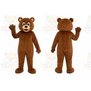 Brown Bear Mascot Costume