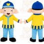 Construction Boy Mascot Costume