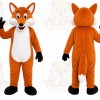 Orange Fox Mascot Costume
