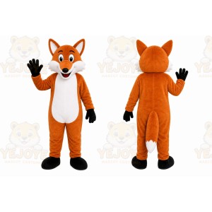 Orange Fox Mascot Costume