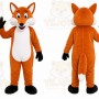 Orange Fox Mascot Costume