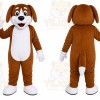 Brown Puppy Mascot Costume