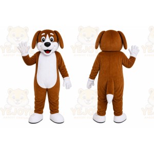 Brown Puppy Mascot Costume