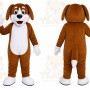 Brown Puppy Mascot Costume