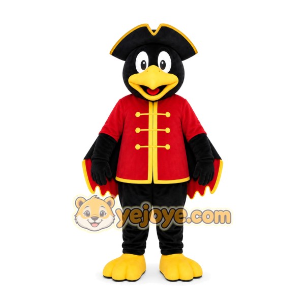 Black Bird Cape Mascot Costume
