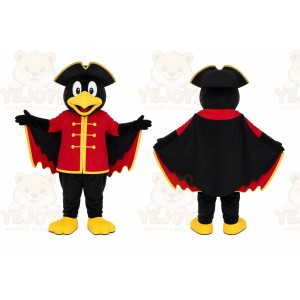 Black Bird Cape Mascot Costume