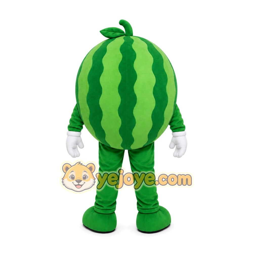 Watermelon Slice Mascot Costume Watermelon Slice Mascot Costume