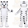 White Tiger Mascot Costume