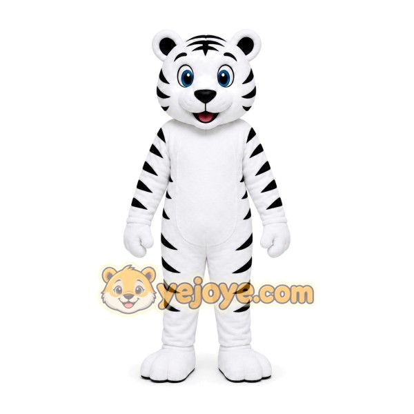 White Tiger Mascot Costume White Tiger Mascot Costume