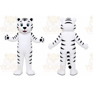 White Tiger Mascot Costume