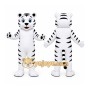 White Tiger Mascot Costume