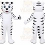 White Tiger Mascot Costume