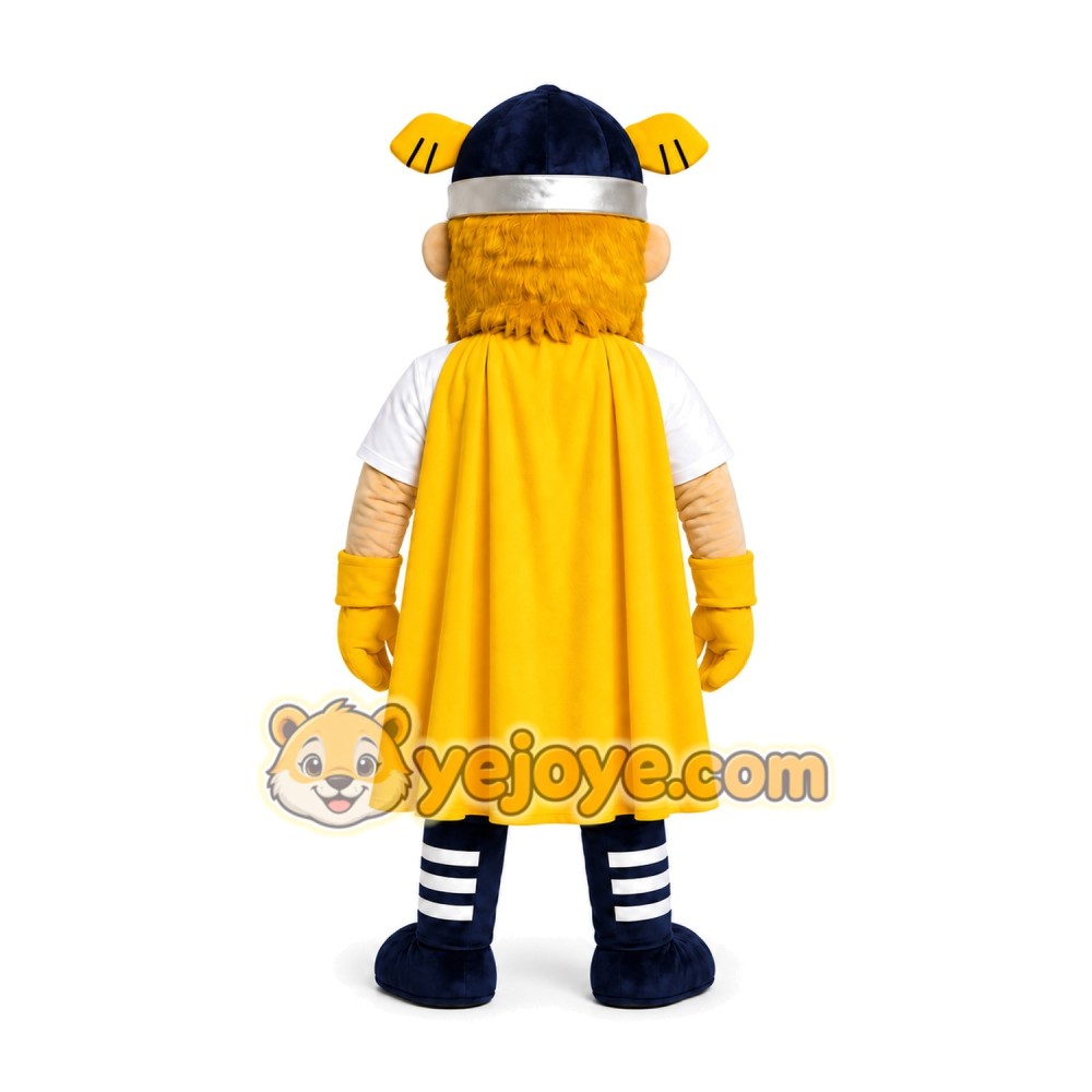 Yellow Sports Mascot Mascot Costume