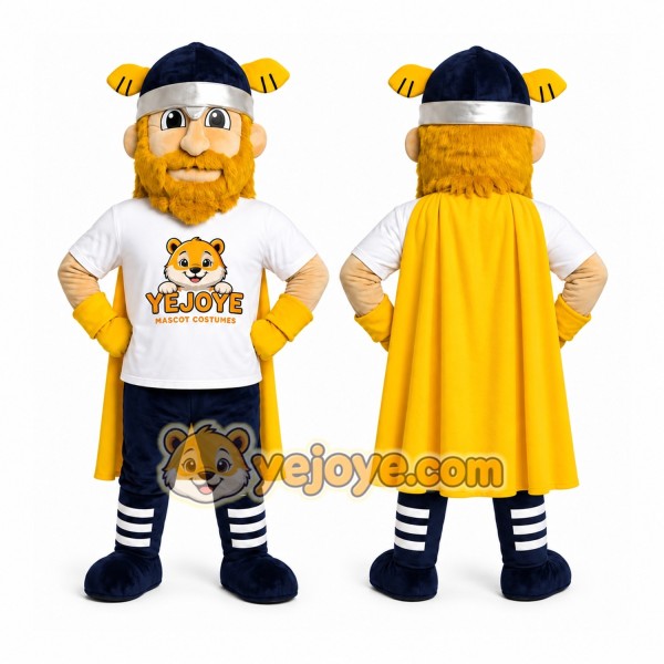 Yellow Sports Mascot Mascot Costume