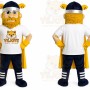 Yellow Sports Mascot Mascot Costume