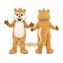 Tan Lion Mascot Costume