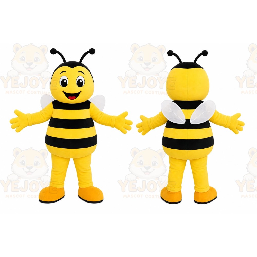 Yellow Bee Mascot Costume