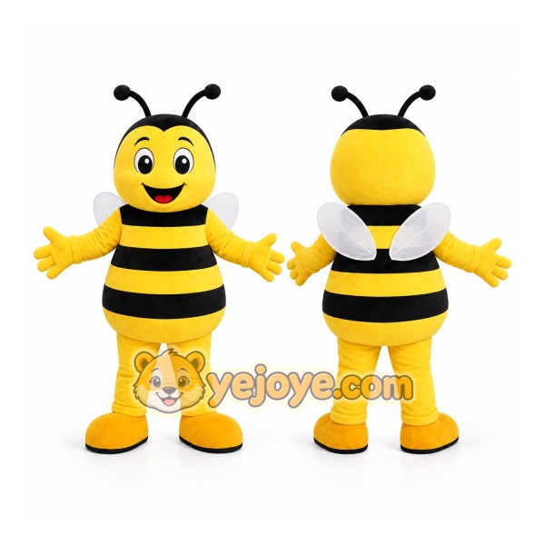 Yellow Bee Mascot Costume